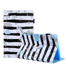 Load image into Gallery viewer, For Galaxy Tab S5e 10.5 T720 / T725 Colored Drawing Horizontal Flip PU Leather Case with Holder &amp; Card Slots