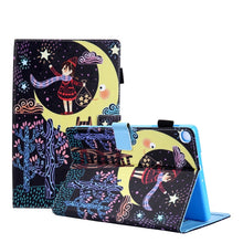 Load image into Gallery viewer, For Galaxy Tab S5e 10.5 T720 / T725 Colored Drawing Horizontal Flip PU Leather Case with Holder &amp; Card Slots