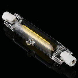 COB LED Bulb Glass Tube Replacement Halogen Lamp Spot Light, 4000K Natural White Light, R7S 220V 3W 78mm Natural White Light, R7S 220V 5W 78mm Natural White Light, R7S 220V 7W 118mm Natural White Light, R7S 220V 13W 118mm Natural White Light