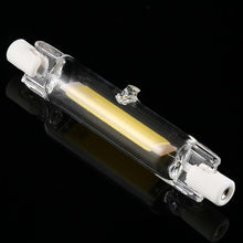 Load image into Gallery viewer, COB LED Bulb Glass Tube Replacement Halogen Lamp Spot Light, 4000K Natural White Light, R7S 220V 3W 78mm Natural White Light, R7S 220V 5W 78mm Natural White Light, R7S 220V 7W 118mm Natural White Light, R7S 220V 13W 118mm Natural White Light