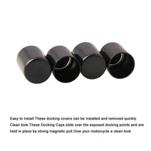 Load image into Gallery viewer, 1 Pair Motorcycle Docking Hardware Point Cover Kit for Harley, MB-RLR002-BK