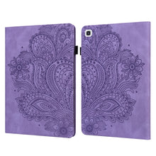 Load image into Gallery viewer, Peacock Embossed Pattern TPU + PU Horizontal Flip Leather Case with Holder &amp; Card Slots &amp; Wallet, For Samsung Galaxy Tab A7 T500, For Samsung Galaxy Tab S6 Lite P610, For Samsung Galaxy Tab A 8.0 (2019) T290, For Samsung Galaxy Tab A 10.1 (2019) T510  ...