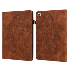 Load image into Gallery viewer, Peacock Embossed Pattern TPU + PU Horizontal Flip Leather Case with Holder &amp; Card Slots &amp; Wallet, For Samsung Galaxy Tab A7 T500, For Samsung Galaxy Tab S6 Lite P610, For Samsung Galaxy Tab A 8.0 (2019) T290, For Samsung Galaxy Tab A 10.1 (2019) T510  ...
