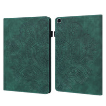 Load image into Gallery viewer, Peacock Embossed Pattern TPU + PU Horizontal Flip Leather Case with Holder &amp; Card Slots &amp; Wallet, For Samsung Galaxy Tab A7 T500, For Samsung Galaxy Tab S6 Lite P610, For Samsung Galaxy Tab A 8.0 (2019) T290, For Samsung Galaxy Tab A 10.1 (2019) T510  ...