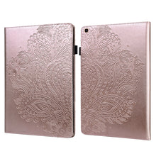 Load image into Gallery viewer, Peacock Embossed Pattern TPU + PU Horizontal Flip Leather Case with Holder &amp; Card Slots &amp; Wallet, For Samsung Galaxy Tab A7 T500, For Samsung Galaxy Tab S6 Lite P610, For Samsung Galaxy Tab A 8.0 (2019) T290, For Samsung Galaxy Tab A 10.1 (2019) T510  ...