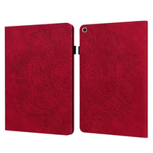 Load image into Gallery viewer, Peacock Embossed Pattern TPU + PU Horizontal Flip Leather Case with Holder &amp; Card Slots &amp; Wallet, For Samsung Galaxy Tab A7 T500, For Samsung Galaxy Tab S6 Lite P610, For Samsung Galaxy Tab A 8.0 (2019) T290, For Samsung Galaxy Tab A 10.1 (2019) T510  ...