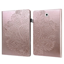 Load image into Gallery viewer, Peacock Embossed Pattern TPU + PU Horizontal Flip Leather Case with Holder &amp; Card Slots &amp; Wallet, For Samsung Galaxy Tab A7 T500, For Samsung Galaxy Tab S6 Lite P610, For Samsung Galaxy Tab A 8.0 (2019) T290, For Samsung Galaxy Tab A 10.1 (2019) T510  ...