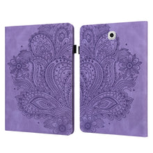 Load image into Gallery viewer, Peacock Embossed Pattern TPU + PU Horizontal Flip Leather Case with Holder &amp; Card Slots &amp; Wallet, For Samsung Galaxy Tab A7 T500, For Samsung Galaxy Tab S6 Lite P610, For Samsung Galaxy Tab A 8.0 (2019) T290, For Samsung Galaxy Tab A 10.1 (2019) T510  ...