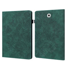 Load image into Gallery viewer, Peacock Embossed Pattern TPU + PU Horizontal Flip Leather Case with Holder &amp; Card Slots &amp; Wallet, For Samsung Galaxy Tab A7 T500, For Samsung Galaxy Tab S6 Lite P610, For Samsung Galaxy Tab A 8.0 (2019) T290, For Samsung Galaxy Tab A 10.1 (2019) T510  ...