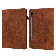 Load image into Gallery viewer, Peacock Embossed Pattern TPU + PU Horizontal Flip Leather Case with Holder &amp; Card Slots &amp; Wallet, For Samsung Galaxy Tab A7 T500, For Samsung Galaxy Tab S6 Lite P610, For Samsung Galaxy Tab A 8.0 (2019) T290, For Samsung Galaxy Tab A 10.1 (2019) T510  ...