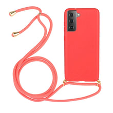 Load image into Gallery viewer, Wheat Straw Material + TPU Protective Case with Lanyard, For Samsung Galaxy S21 5G, For Samsung Galaxy S21+ 5G, For Samsung Galaxy S21 Ultra 5G, For Samsung Galaxy S20 FE