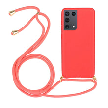 Load image into Gallery viewer, Wheat Straw Material + TPU Protective Case with Lanyard, For Samsung Galaxy S21 5G, For Samsung Galaxy S21+ 5G, For Samsung Galaxy S21 Ultra 5G, For Samsung Galaxy S20 FE