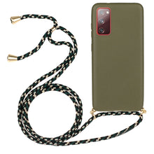 Load image into Gallery viewer, Wheat Straw Material + TPU Protective Case with Lanyard, For Samsung Galaxy S21 5G, For Samsung Galaxy S21+ 5G, For Samsung Galaxy S21 Ultra 5G, For Samsung Galaxy S20 FE