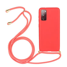 Load image into Gallery viewer, Wheat Straw Material + TPU Protective Case with Lanyard, For Samsung Galaxy S21 5G, For Samsung Galaxy S21+ 5G, For Samsung Galaxy S21 Ultra 5G, For Samsung Galaxy S20 FE
