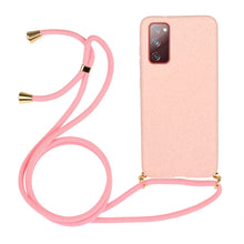 Load image into Gallery viewer, Wheat Straw Material + TPU Protective Case with Lanyard, For Samsung Galaxy S21 5G, For Samsung Galaxy S21+ 5G, For Samsung Galaxy S21 Ultra 5G, For Samsung Galaxy S20 FE