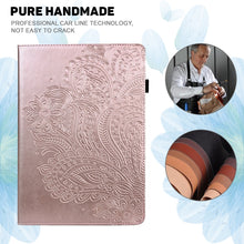 Load image into Gallery viewer, Peacock Embossed Pattern TPU + PU Horizontal Flip Leather Case with Holder &amp; Card Slots &amp; Wallet &amp; Sleep / Wake-up Function, For iPad 9.7 (2017) &amp; (2018), For iPad 10.2 2021 / 2020 / 2019, For iPad mini (2019) / mini 4 / mini 3 / mini 2 / mini