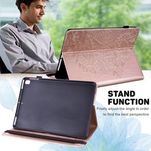 Load image into Gallery viewer, Peacock Embossed Pattern TPU + PU Horizontal Flip Leather Case with Holder &amp; Card Slots &amp; Wallet &amp; Sleep / Wake-up Function, For iPad 9.7 (2017) &amp; (2018), For iPad 10.2 2021 / 2020 / 2019, For iPad mini (2019) / mini 4 / mini 3 / mini 2 / mini
