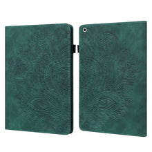 Load image into Gallery viewer, Peacock Embossed Pattern TPU + PU Horizontal Flip Leather Case with Holder &amp; Card Slots &amp; Wallet &amp; Sleep / Wake-up Function, For iPad 9.7 (2017) &amp; (2018), For iPad 10.2 2021 / 2020 / 2019, For iPad mini (2019) / mini 4 / mini 3 / mini 2 / mini