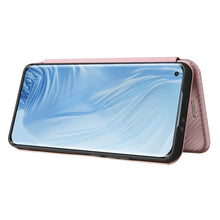 Load image into Gallery viewer, Carbon Fiber Texture Magnetic Horizontal Flip TPU + PC + PU Leather Case with Card Slot, For Xiaomi Mi 11