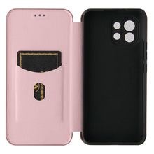 Load image into Gallery viewer, Carbon Fiber Texture Magnetic Horizontal Flip TPU + PC + PU Leather Case with Card Slot, For Xiaomi Mi 11