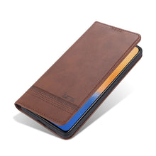 Load image into Gallery viewer, ZNS Magnetic Calf Texture Horizontal Flip Leather Case with Card Slots &amp; Holder &amp; Wallet, For vivo V20 Pro / S7, For Xiaomi Mi Note 10 Lite