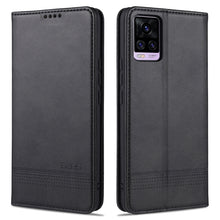 Load image into Gallery viewer, ZNS Magnetic Calf Texture Horizontal Flip Leather Case with Card Slots &amp; Holder &amp; Wallet, For vivo V20 Pro / S7, For Xiaomi Mi Note 10 Lite