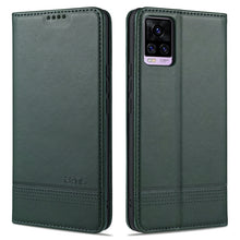 Load image into Gallery viewer, ZNS Magnetic Calf Texture Horizontal Flip Leather Case with Card Slots &amp; Holder &amp; Wallet, For vivo V20 Pro / S7, For Xiaomi Mi Note 10 Lite