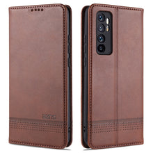 Load image into Gallery viewer, ZNS Magnetic Calf Texture Horizontal Flip Leather Case with Card Slots &amp; Holder &amp; Wallet, For vivo V20 Pro / S7, For Xiaomi Mi Note 10 Lite
