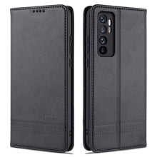 Load image into Gallery viewer, ZNS Magnetic Calf Texture Horizontal Flip Leather Case with Card Slots &amp; Holder &amp; Wallet, For vivo V20 Pro / S7, For Xiaomi Mi Note 10 Lite