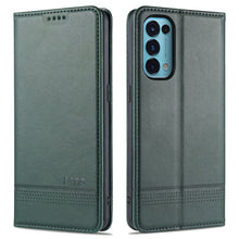 Load image into Gallery viewer, AZNS Magnetic Calf Texture Horizontal Flip Leather Case with Card Slots &amp; Holder &amp; Wallet, For Oppo Reno5 5G, For Oppo Reno5 Pro 5G, For Xiaomi Redmi Note 9 5G