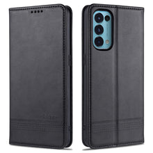 Load image into Gallery viewer, AZNS Magnetic Calf Texture Horizontal Flip Leather Case with Card Slots &amp; Holder &amp; Wallet, For Oppo Reno5 5G, For Oppo Reno5 Pro 5G, For Xiaomi Redmi Note 9 5G