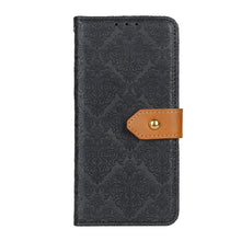 Load image into Gallery viewer, European Floral Embossed Copper Buckle Horizontal Flip PU Leather Case with Holder &amp; Card Slots &amp; Wallet &amp; Photo Frame, For iPhone 12 mini, For iPhone 12 / 12 Pro, For iPhone 12 Pro Max