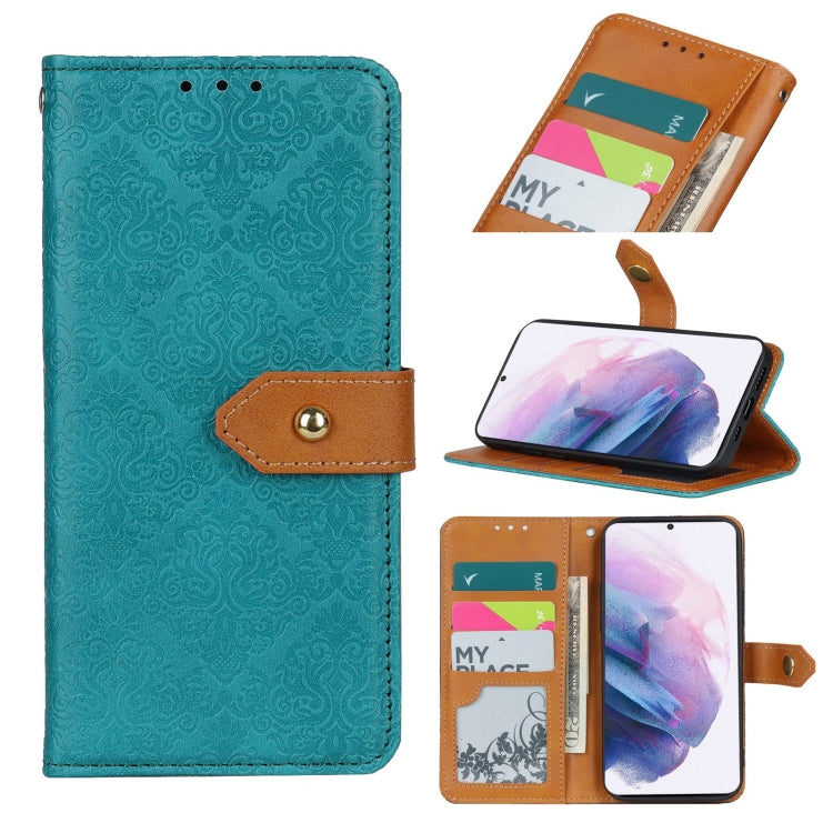 European Floral Embossed Copper Buckle Horizontal Flip PU Leather Case with Holder & Card Slots & Wallet & Photo Frame, For Samsung Galaxy A21s, For Samsung Galaxy A31, For Samsung Galaxy A41, For Samsung Galaxy A51 5G, For Samsung Galaxy A51 4G       ...