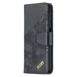 Matching Color Crocodile Texture Horizontal Flip PU Leather Case with Wallet & Holder & Card Slots, For Samsung Galaxy A32 5G, For Samsung Galaxy A52 5G, For Samsung Galaxy A72 5G / 4G, For Xiaomi Poco M3