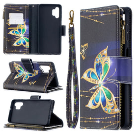 Colored Drawing Pattern Zipper Horizontal Flip Leather Case with Holder & Card Slots & Wallet, For Samsung Galaxy A32 5G, For Samsung Galaxy A52 5G / 4G, For Samsung Galaxy A72 5G / 4G, For Xiaomi Poco M3, For Samsung Galaxy A52 5G