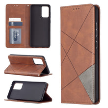 Load image into Gallery viewer, Prismatic Invisible Magnetic Horizontal Flip Leather Case with Holder &amp; Card Slots &amp; Photo Frame, For Samsung Galaxy A32 5G, For Samsung Galaxy A52 5G, For Samsung Galaxy A72 5G, For Xiaomi Poco M3