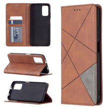 Load image into Gallery viewer, Prismatic Invisible Magnetic Horizontal Flip Leather Case with Holder &amp; Card Slots &amp; Photo Frame, For Samsung Galaxy A32 5G, For Samsung Galaxy A52 5G, For Samsung Galaxy A72 5G, For Xiaomi Poco M3