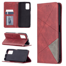 Load image into Gallery viewer, Prismatic Invisible Magnetic Horizontal Flip Leather Case with Holder &amp; Card Slots &amp; Photo Frame, For Samsung Galaxy A32 5G, For Samsung Galaxy A52 5G, For Samsung Galaxy A72 5G, For Xiaomi Poco M3