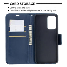 Load image into Gallery viewer, Retro Lambskin Texture Pure Color Horizontal Flip PU Leather Case with Holder &amp; Card Slots &amp; Wallet &amp; Lanyard, For Samsung Galaxy A52 5G