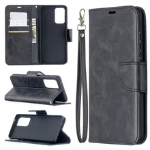 Load image into Gallery viewer, Retro Lambskin Texture Pure Color Horizontal Flip PU Leather Case with Holder &amp; Card Slots &amp; Wallet &amp; Lanyard, For Samsung Galaxy A52 5G