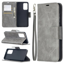 Load image into Gallery viewer, Retro Lambskin Texture Pure Color Horizontal Flip PU Leather Case with Holder &amp; Card Slots &amp; Wallet &amp; Lanyard, For Samsung Galaxy A52 5G