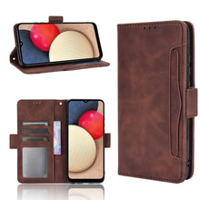 Load image into Gallery viewer, Skin Feel Calf Pattern Horizontal Flip Leather Case with Holder &amp; Card Slots &amp; Photo Frame, For Samsung Galaxy A02s, For Samsung Galaxy A52 5G, For Samsung Galaxy A72 5G / 4G, For Samsung Galaxy S21+ 5G, For Samsung Galaxy S21 Ultra 5G                 ...