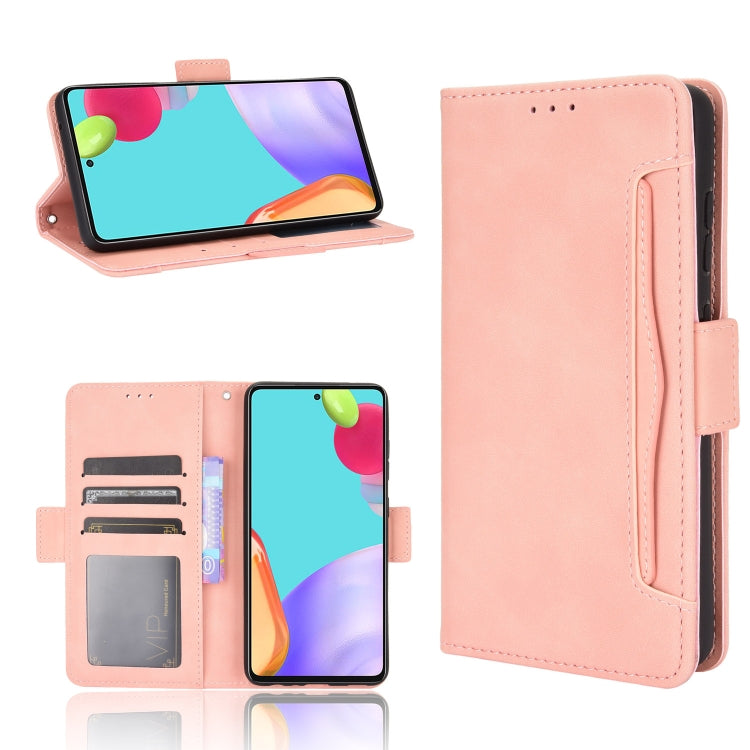 Skin Feel Calf Pattern Horizontal Flip Leather Case with Holder & Card Slots & Photo Frame, For Samsung Galaxy A02s, For Samsung Galaxy A52 5G, For Samsung Galaxy A72 5G / 4G, For Samsung Galaxy S21+ 5G, For Samsung Galaxy S21 Ultra 5G                 ...