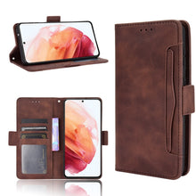 Load image into Gallery viewer, Skin Feel Calf Pattern Horizontal Flip Leather Case with Holder &amp; Card Slots &amp; Photo Frame, For Samsung Galaxy A02s, For Samsung Galaxy A52 5G, For Samsung Galaxy A72 5G / 4G, For Samsung Galaxy S21+ 5G, For Samsung Galaxy S21 Ultra 5G                 ...