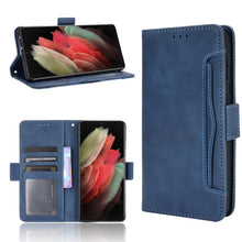 Load image into Gallery viewer, Skin Feel Calf Pattern Horizontal Flip Leather Case with Holder &amp; Card Slots &amp; Photo Frame, For Samsung Galaxy A02s, For Samsung Galaxy A52 5G, For Samsung Galaxy A72 5G / 4G, For Samsung Galaxy S21+ 5G, For Samsung Galaxy S21 Ultra 5G                 ...