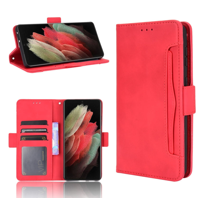 Skin Feel Calf Pattern Horizontal Flip Leather Case with Holder & Card Slots & Photo Frame, For Samsung Galaxy A02s, For Samsung Galaxy A52 5G, For Samsung Galaxy A72 5G / 4G, For Samsung Galaxy S21+ 5G, For Samsung Galaxy S21 Ultra 5G                 ...