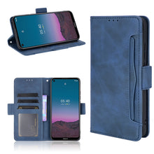 Load image into Gallery viewer, Skin Feel Calf Pattern Horizontal Flip Leather Case with Holder &amp; Card Slots &amp; Photo Frame, For Xiaomi Redmi Note 9T 5G, For OPPO Reno5 5G, For OPPO Reno5 Pro 5G, For Motorola Moto E7, For Nokia 5.4