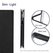 Load image into Gallery viewer, ViLi DMX Series Shockproof TPU + PU Leather Magnetic Attraction Horizontal Flip Case with Card Slot &amp; Holder, For Asus Zenfone 7 ZS670KS, For Asus ROG Phone 3 ZS661KS, For OPPO Reno4 Pro 5G