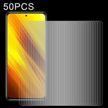 Load image into Gallery viewer, For Xiaomi Redmi 10A / 9A / 9A Sport / 9C / 9C NFC / Poco C31 / 9 Acitve 50 PCS 0.26mm 9H 2.5D Tempered Glass Film, For Xiaomi Redmi K40 (50 PCS), For Xiaomi Poco X3 (50 PCS), For Xiaomi Poco M3 (50 PCS), For Xiaomi Poco C3 (50 PCS)                    ...