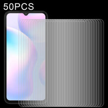 Load image into Gallery viewer, For Xiaomi Redmi 10A / 9A / 9A Sport / 9C / 9C NFC / Poco C31 / 9 Acitve 50 PCS 0.26mm 9H 2.5D Tempered Glass Film, For Xiaomi Redmi K40 (50 PCS), For Xiaomi Poco X3 (50 PCS), For Xiaomi Poco M3 (50 PCS), For Xiaomi Poco C3 (50 PCS)                    ...